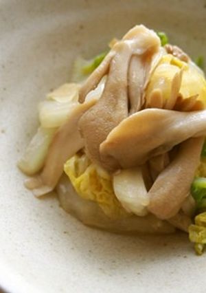 舞茸・白菜のナムル♪炒めて香ばしく!-レシピのメイン写真