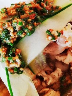 豚しゃぶの香味和え-レシピのメイン写真