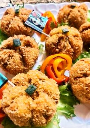 ハロウィンかぼちゃコロッケ☆-レシピのメイン写真