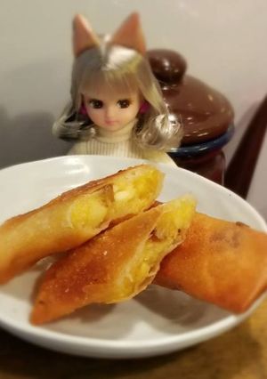 リカちゃん♡さつま芋(焼き芋)林檎春巻き-レシピのメイン写真