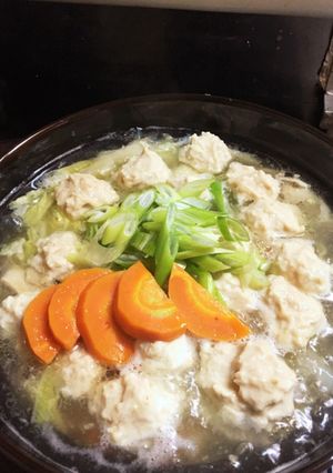 鶏団子鍋 ふわふわの極み-レシピのメイン写真
