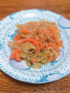 味の染みたきんぴらゴボウ-レシピのメイン写真
