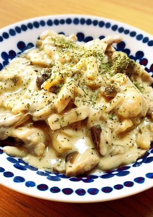 鶏肉とキノコのクリーム煮-レシピのメイン写真