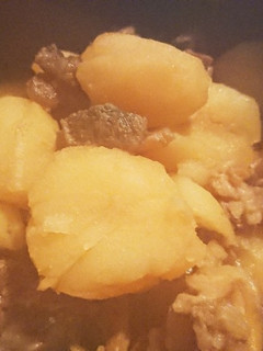 牛すじとじゃがいもの甘辛煮-レシピのメイン写真