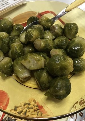 ミニキャベツのバター蒸し煮-レシピのメイン写真