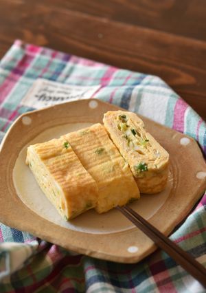 優しい味のネギ入りだし巻き卵-レシピのメイン写真