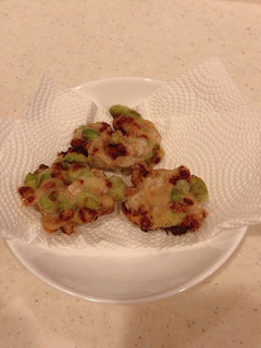 そのままで美味しい、納豆と枝豆の天ぷら-レシピのメイン写真