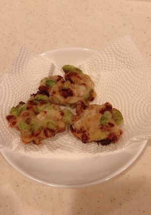 そのままで美味しい、納豆と枝豆の天ぷら-レシピのメイン写真