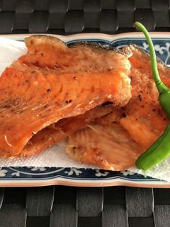 サーモンのあらの唐揚げ-レシピのメイン写真