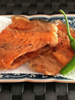 サーモンのあらの唐揚げ-レシピのメイン写真