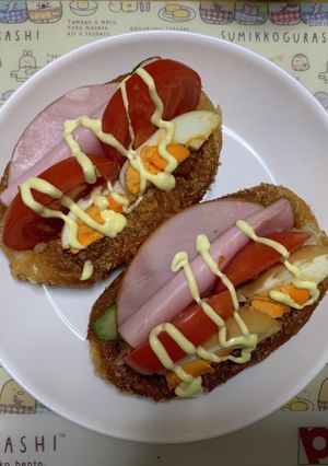 MrsWongちの廟口栄養三明治-レシピのメイン写真