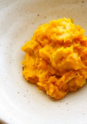 南瓜煮物リメイク!竹輪・カレー粉マヨ和え-レシピのメイン写真