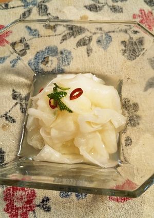 酢の物４姉妹、蕪の柚子風味-レシピのメイン写真