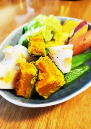 野菜たっぷり温野菜-レシピのメイン写真