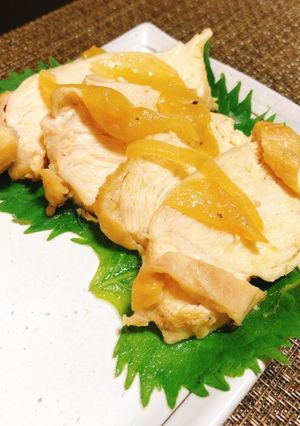 レンジで簡単 甘辛旨胸ハム-レシピのメイン写真