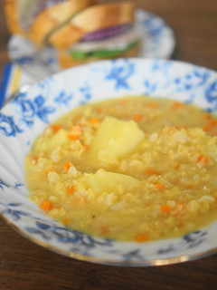 塩豚とレンズ豆のごちそうスープ-レシピのメイン写真