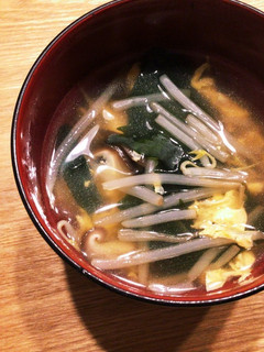 ラーメンスープで簡単!中華風スープ-レシピのメイン写真