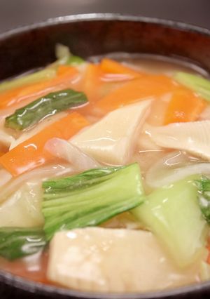 野菜オンリースープあんかけ丼-レシピのメイン写真
