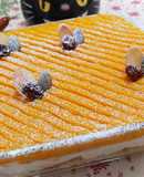 絞らずモンブラン風かぼちゃスコップケーキ