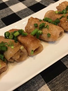 肉巻き長芋の照り焼き-レシピのメイン写真