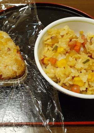 混ぜカレーご飯♪-レシピのメイン写真