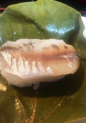アジの柿の葉寿司-レシピのメイン写真
