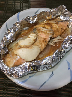 秋鮭の柚子味噌マヨネーズ-レシピのメイン写真