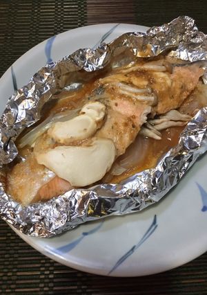 秋鮭の柚子味噌マヨネーズ-レシピのメイン写真