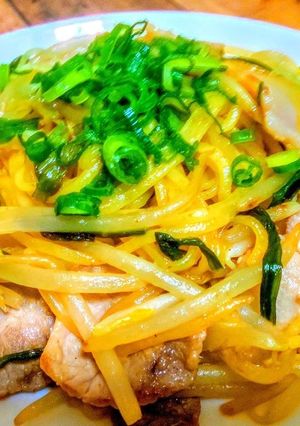 革命的簡単美味い安い本格派ゆず塩焼きそば-レシピのメイン写真