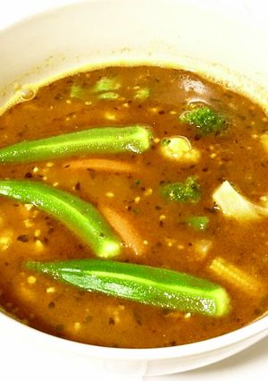 噂の!?　納豆スープカレー-レシピのメイン写真