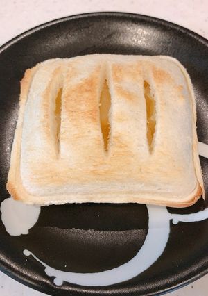 コンポートとパンピタで、アップルサンド!-レシピのメイン写真
