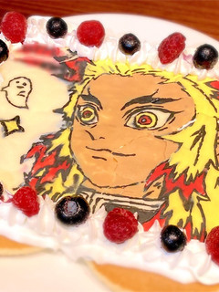 鬼滅の刃 煉獄杏寿朗 キャラケーキ-レシピのメイン写真