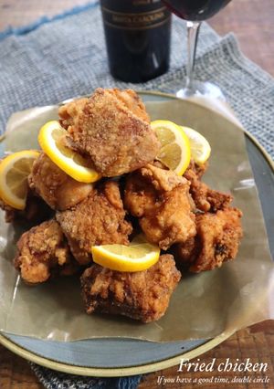 カリッとジューシー!鶏もも肉の唐揚げ-レシピのメイン写真