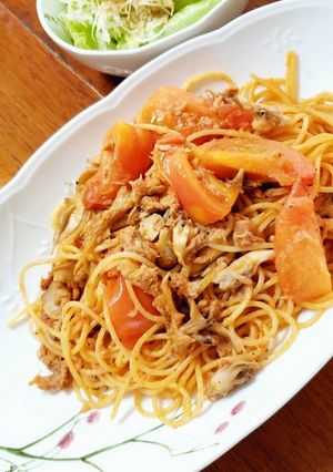 トマト缶不要！簡単トマトパスタ★-レシピのメイン写真