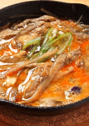 ごぼうとなすの柳川風-レシピのメイン写真