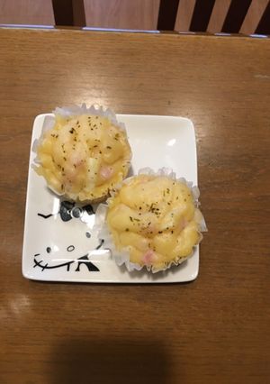 簡単！ベーコンチーズ蒸しパン-レシピのメイン写真