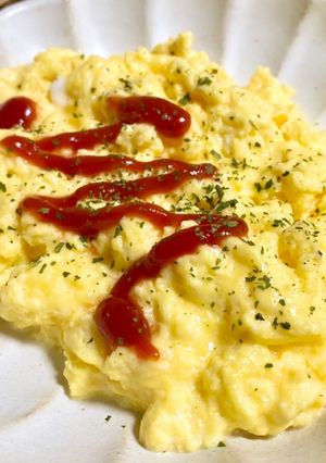 失敗なし！ふわとろスクランブルエッグ-レシピのメイン写真