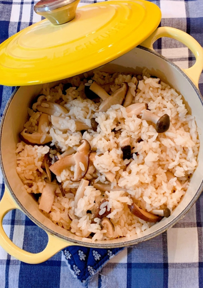 きのこの炊き込みご飯-レシピのメイン写真