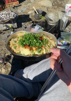 焼きチーズ醤油ラーメン-レシピのメイン写真