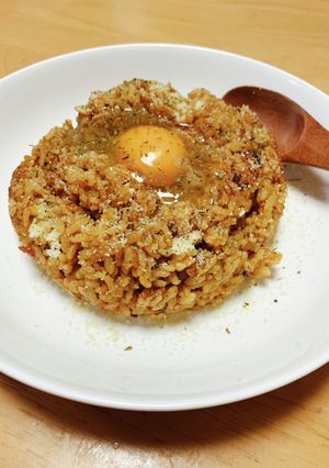 カレーリメイク♪焼きカレーマウンテン-レシピのメイン写真