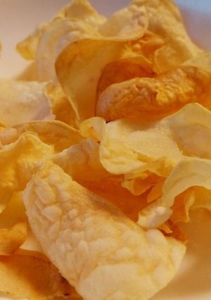 ノンフライヤーでヘルシーポテトチップス-レシピのメイン写真