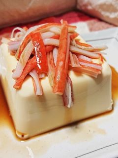 カニカマの冷奴ポン酢がけ♪-レシピのメイン写真