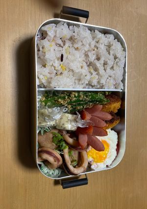 20201027中学2年男子お弁当-レシピのメイン写真
