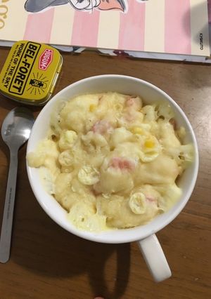 レンチンで作れる！マグカップ蒸しパン-レシピのメイン写真