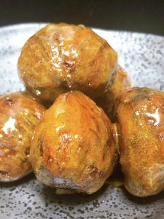 栗の渋皮の素揚げ(味醂シロップ&塩風味)-レシピのメイン写真