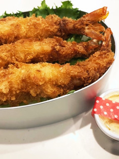 のっけ弁当(海老フライ)-レシピのメイン写真