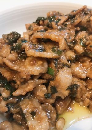 ご飯のお供♡豚とシソの実の薬膳佃煮-レシピのメイン写真