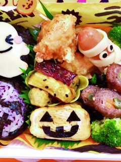 キャラ弁 ハロウィン-レシピのメイン写真
