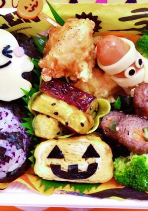 キャラ弁　ハロウィン-レシピのメイン写真