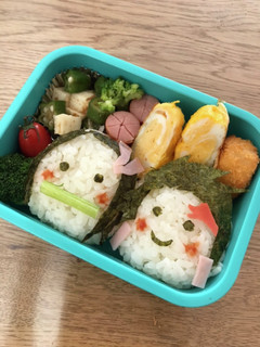 ねずこ*たんじろうキャラ弁-レシピのメイン写真